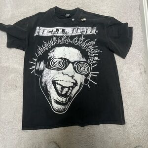 Black Graphic T-Shirt with Bold Design